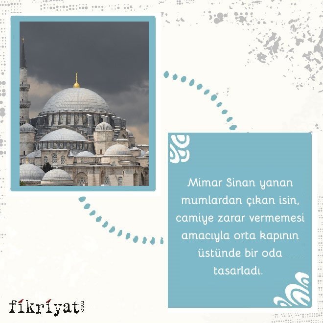 CAMİDEKİ İS ODASININ SIRRI