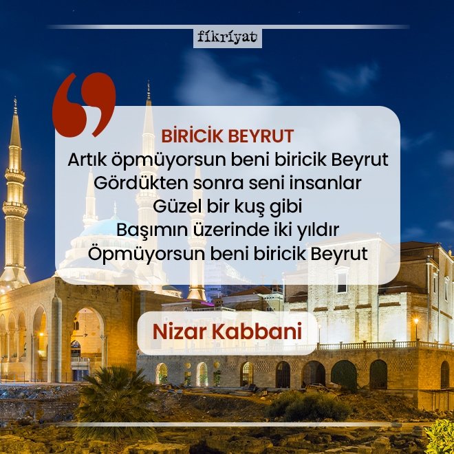 BİRİCİK BEYRUT- NİZAR KABBANİ