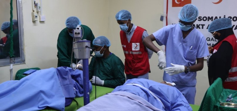 TURKISH RED CRESCENTS EYE SURGERY PROJECT TO ENABLE OVER 500 PEOPLE IN SOMALIA TO SEE CLEARLY AGAIN