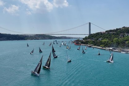 Cumhurbaşkanlığı 7. Uluslararası Yat Yarışları’nın Kurtuluş Kupası etabı tamamlandı