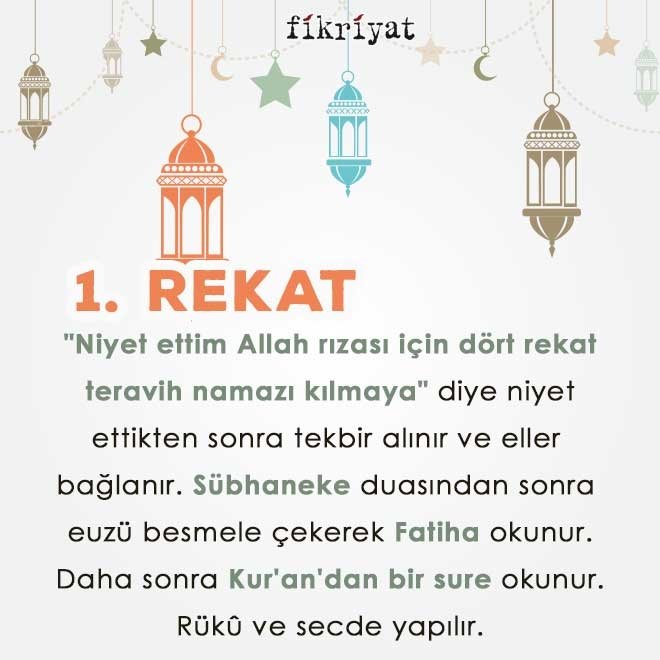 Teravih namazı nasıl kılınır?