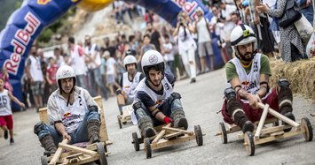 Formulaz wooden car race tradition continues in Black Sea region