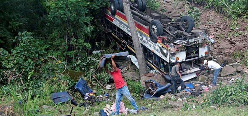 NICARAGUA BUS ACCIDENT LEAVES 16 DEAD, MOSTLY VENEZUELANS