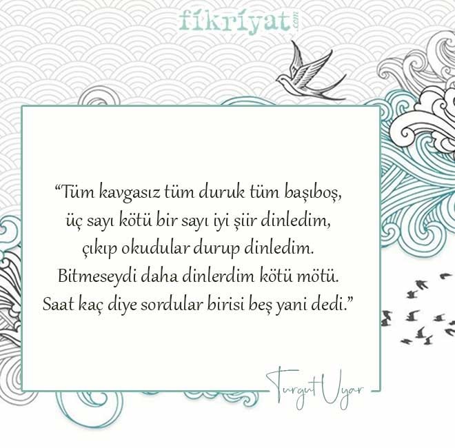 turgut uyar divan indan 20 carpici alinti galeri fikriyat gazetesi