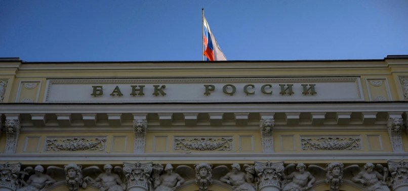 RUSSIA HIKES INTEREST RATES BY 100BPS, MEETING FORECASTS