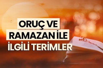 Oruç ve Ramazan ile ilgili terimler