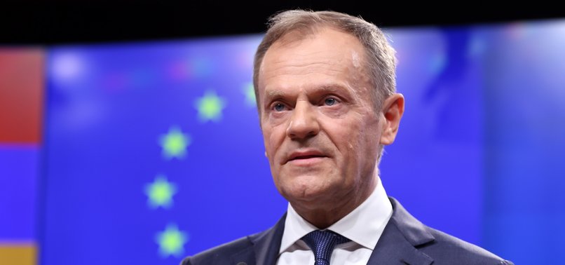 EUS TUSK WARNS OF HOSTILE MEDDLING IN EUROPEAN ELECTIONS IN MAY