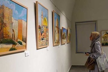 ’Kudüs Renkleri’ sergisi açıldı