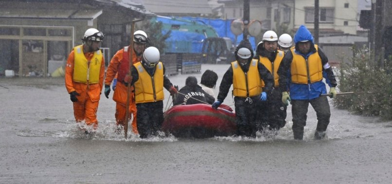 FLOOD WARNING ISSUED FOLLOWING HEAVY RAINFALL IN NORTH-EASTERN JAPAN