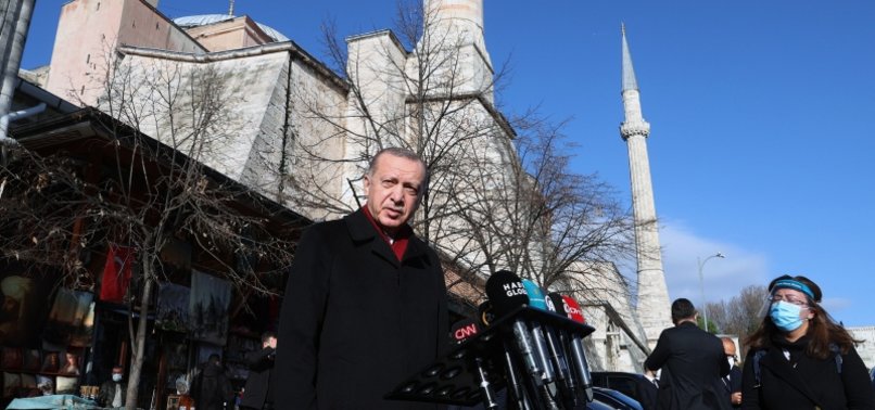ERDOĞAN: BY THE GRACE OF ALLAH, HAGIA SOPHIA NOT TO FEEL THE LACK OF SOUNDS OF PRAYER CALLS UNTIL THE DOOMSDAY