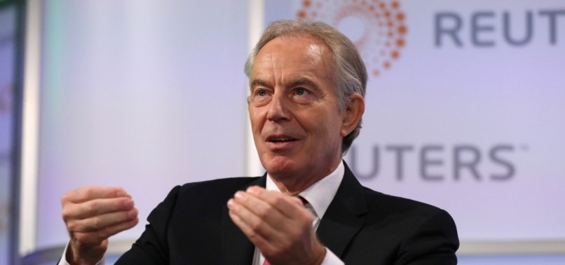 FORMER BRITISH PM TONY BLAIR SAYS UK NEEDS ANOTHER REFERENDUM TO STOP BREXIT
