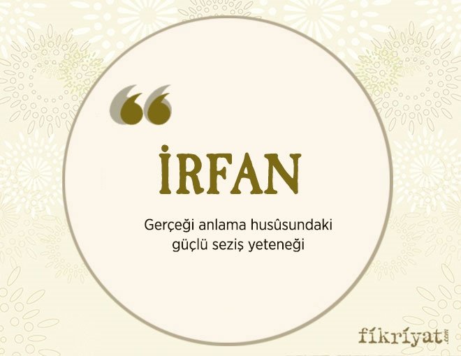 İRFAN