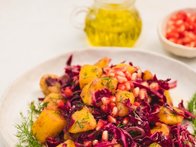 Mor Lahanalı Patates Salatası