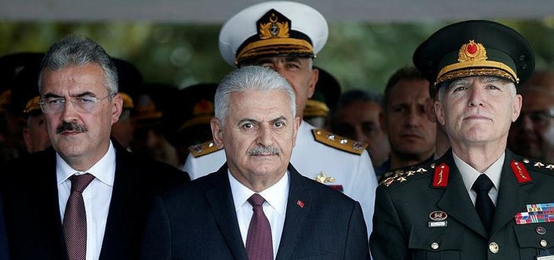 TURKISH PM REITERATES DETERMINATION IN TERROR FIGHT