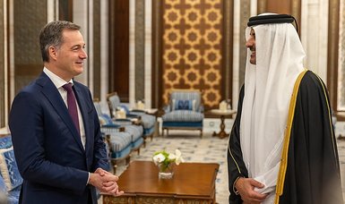 Qatar’s emir, Belgian prime minister discuss developments in Gaza