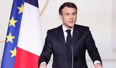 France's Macron condemns shelling of Ukraine nuclear plants, dam