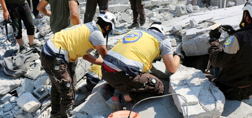 AIR RAIDS ON SYRIAN REBEL STRONGHOLD KILL MOTHER, 6 OF HER CHILDREN