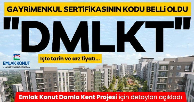 Gayrimenkul sertifikası işlem kodu belli oldu