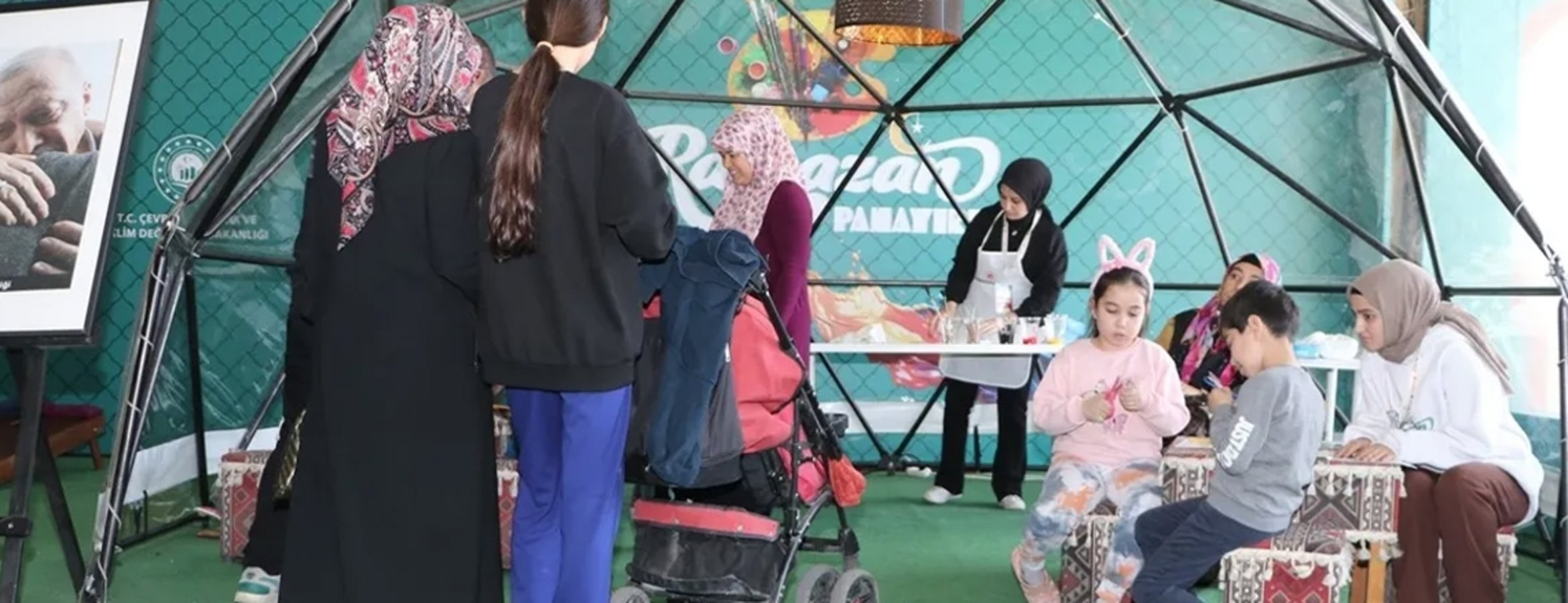 Kahramanmaraş’ta çocuklar için Ramazan Panayırı kuruldu
