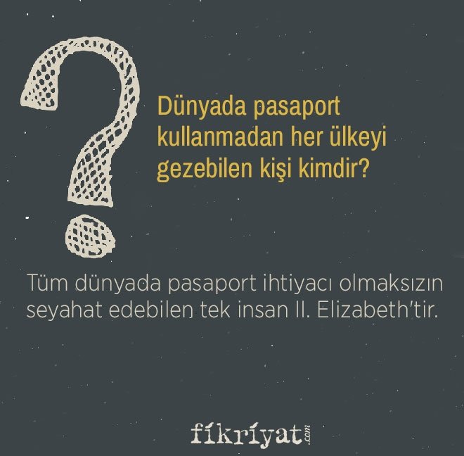 Dünyada pasaport kullanmadan her ülkeyi gezebilen kişi kimdir?