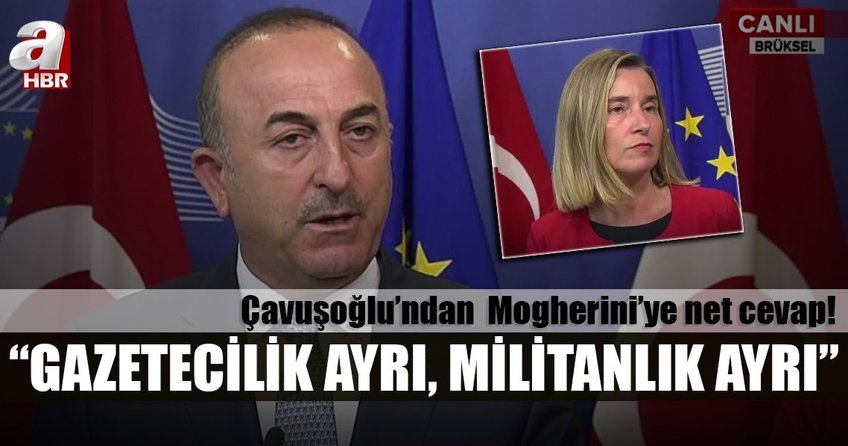 Çavuşoğlu: Gazetecilik ayrı, militanlık ayrı! Loading