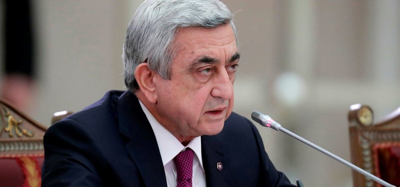 ARMENIAN PREMIER SARGSYAN QUITS HIS POST OVER NATIONWIDE PROTESTS