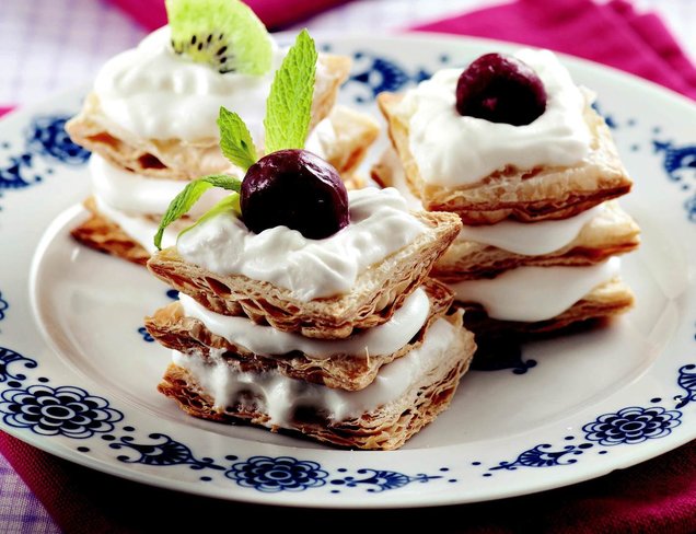 Kremalı Milföy Atıştırmalıklar