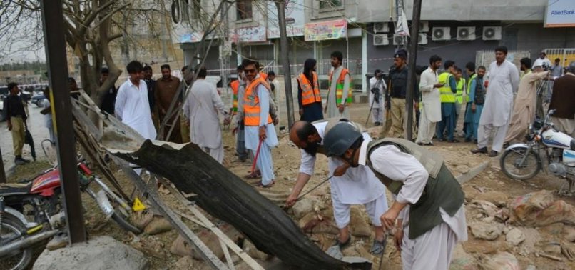 DOZENS OF PEOPLE KILLED IN SUICIDE ATTACK IN PAKISTAN