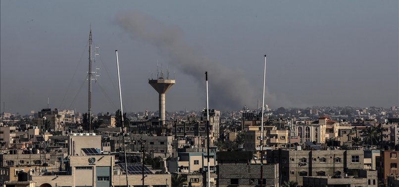 ISRAELI ARMY BLOWS UP MAIN COURTHOUSE IN GAZA STRIP