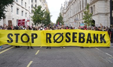 Hundreds protest in London against Rosebank oil field approval