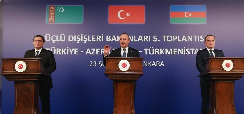 ‘Turkey, Azerbaijan, Turkmenistan cooperation benefits region’