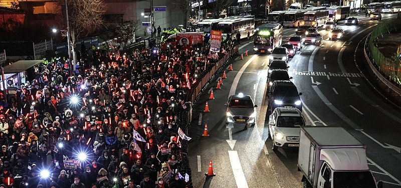 US closely watching political crisis in South Korea