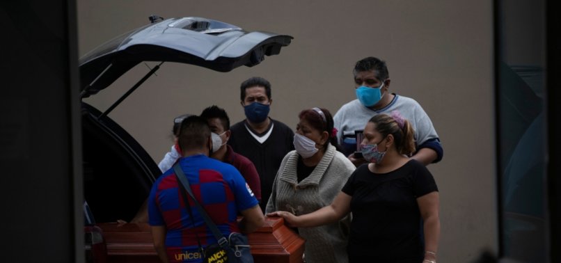 MEXICO REPORTS NEW DAILY RECORD VIRUS CASELOAD