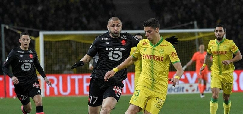 TEN-MAN LILLE BACK IN EUROPEAN MIX WITH 1-0 WIN AT NANTES