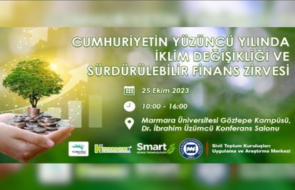 CumhuriyetinYüzüncüYılındaİklimDeğişikliğiveSürdürülebilirFinansZirvesinedavetlisiniz