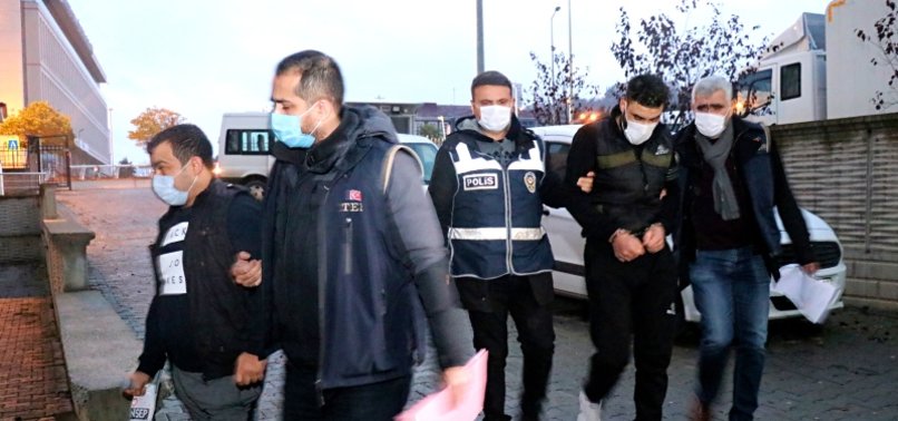 9 DAESH/ISIS TERROR SUSPECTS ARRESTED TURKEYS SAMSUN PROVINCE