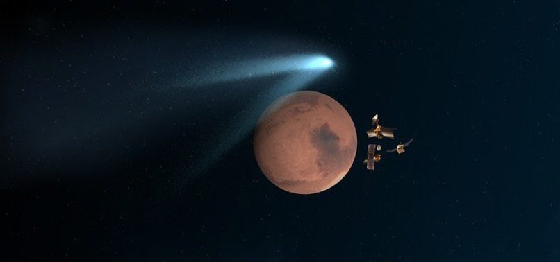 MARS MAKES CLOSEST APPROACH TO EARTH IN 15 YEARS
