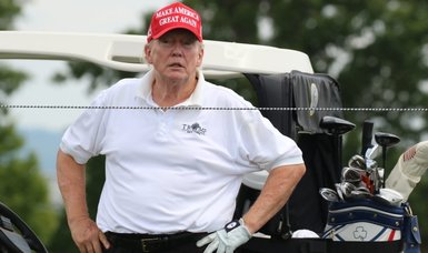 Trump defends hosting Saudi Arabia-funded golf event