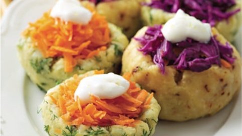 Patates Çanağında Salata