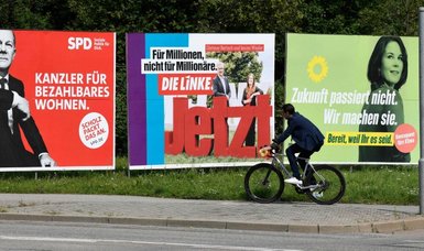 Germany's centre-left candidate ready to govern with the Greens