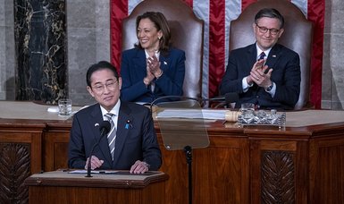 Japanese premier hails U.S. 'pivotal role' in world affairs