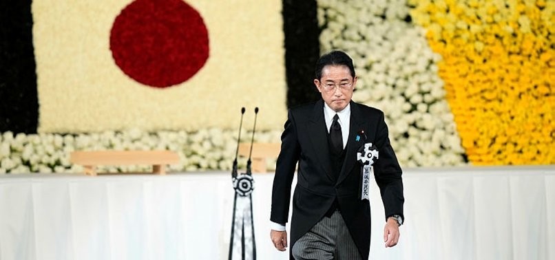 WITH FLOWERS AND A GUN SALUTE, JAPAN BIDS FAREWELL TO SLAIN ABE AT STATE FUNERAL