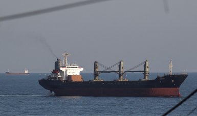 Ukraine says ship carrying wheat leaves port for Egypt