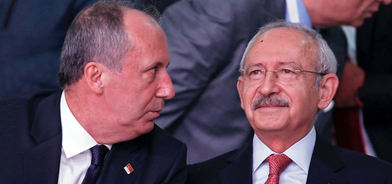 CHP LEADER IN DESPAIR, PICKS INTRAPARTY OPPONENT İNCE AS PRESIDENTIAL CANDIDATE