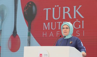 Turkey's first lady marks Turkish Cuisine Week