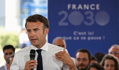 France's Macron: I wouldn't change anything in dealings with Uber