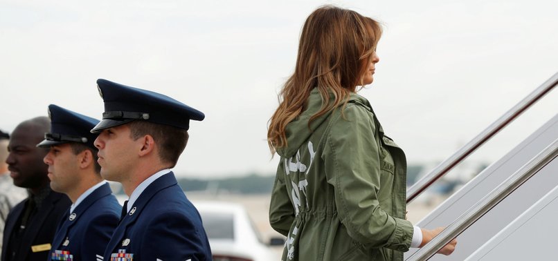 FIRST LADY MELANIA TRUMP STIRS OUTRAGE WITH I DONT CARE JACKET