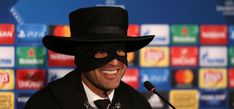 SHAKHTAR DONETSK COACH KEEPS PROMISE, DRESSES UP AS ZORRO AFTER WIN OVER MAN CITY