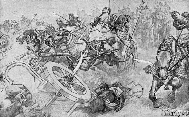 İSLAM ORDUSUNUN BAŞINA SAD BİN EBİ VAKKAS GETİRİLDİ