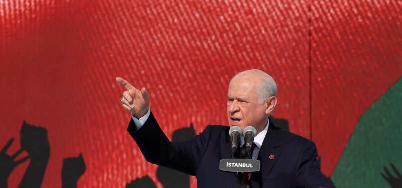 OPPOSITION MHP HEAD BAHÇELI BLAMES ARAB OF STATES BEING UNFAIR OVER PALESTINIAN CAUSE